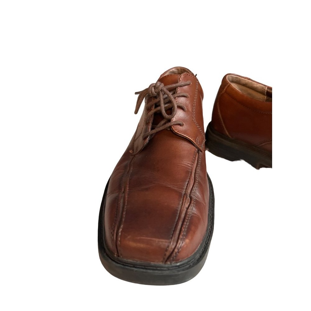 Bostonian Men Shoes Brown Leather Size 11 - Picture 8 of 9